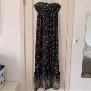 Roxy Floral Strapless Maxi Dress